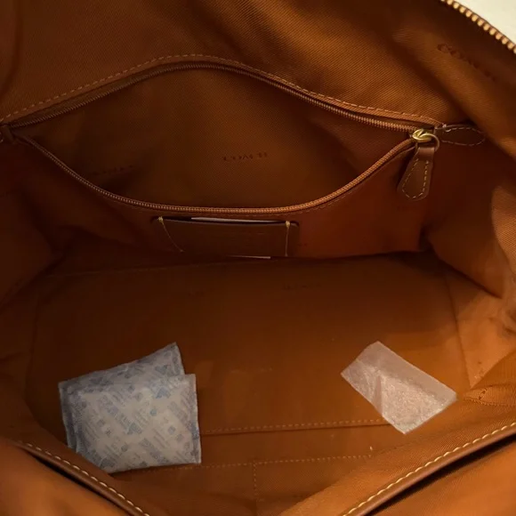 Coach Vibrant Orange Satchel - Picture 8 of 11